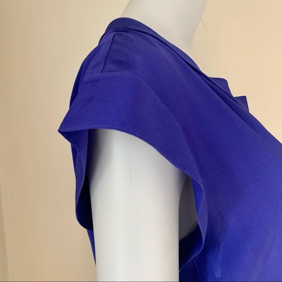 3.1 PHILLIP LIM Silk Round Neck Purple Blouse - Picture 7 of 14